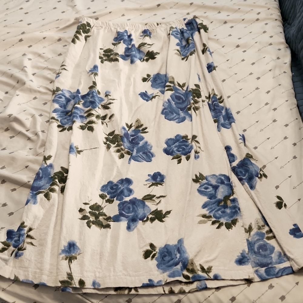 Women's Long Floral Skirt